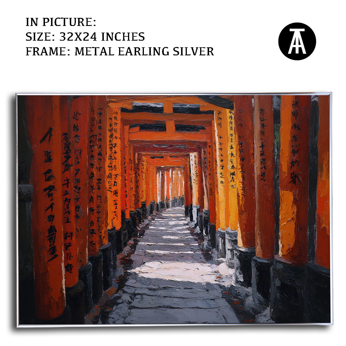 Artwork in Black Frame