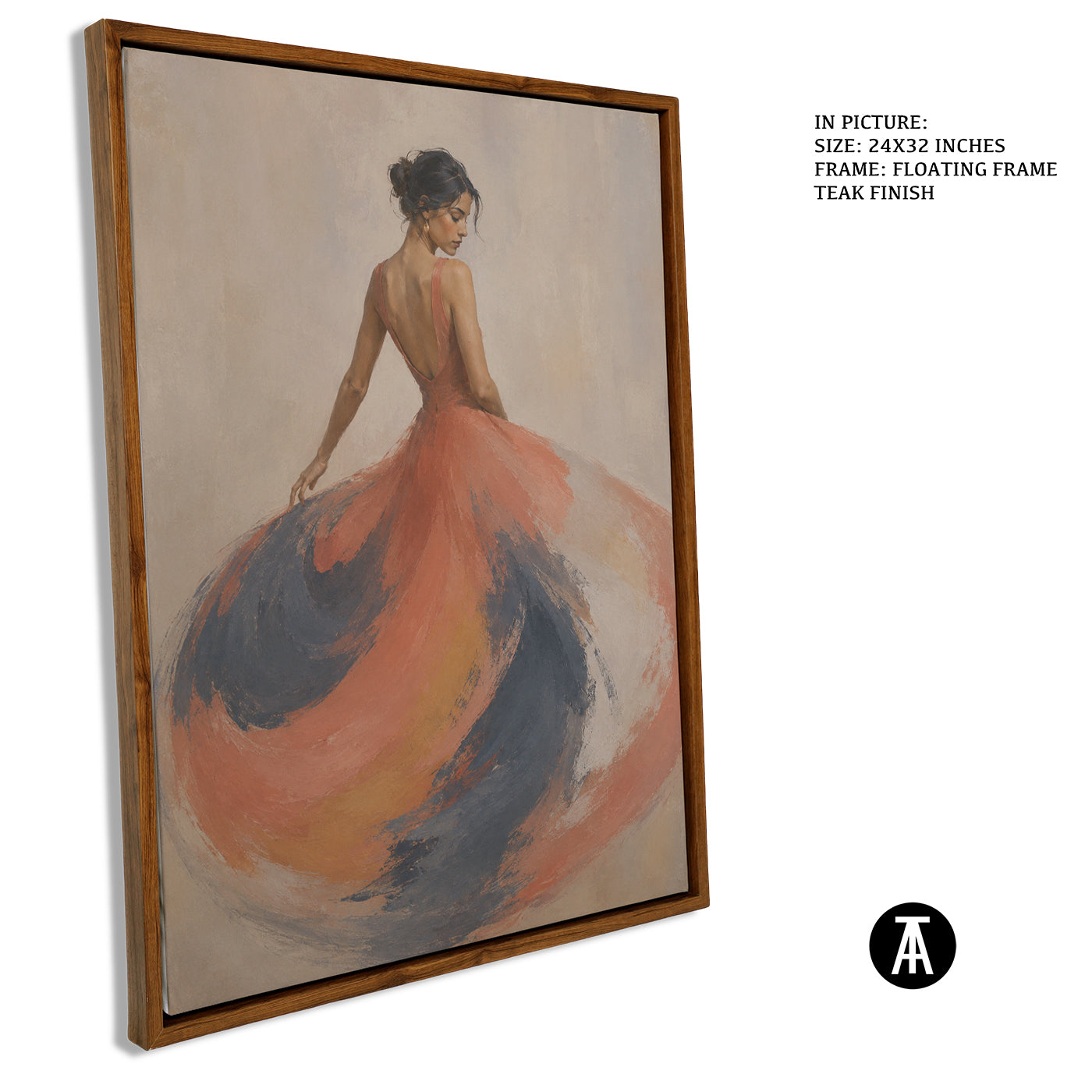 Artwork in Floating Frame