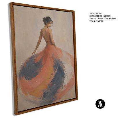 Artwork in Floating Frame