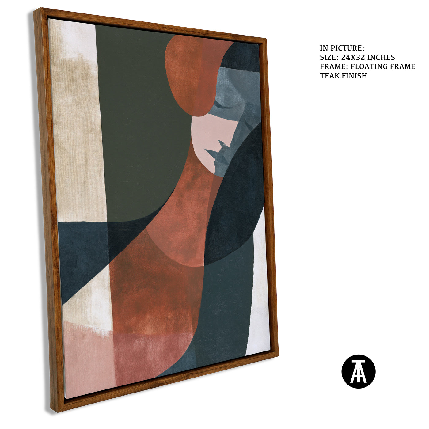 Artwork in Floating Frame