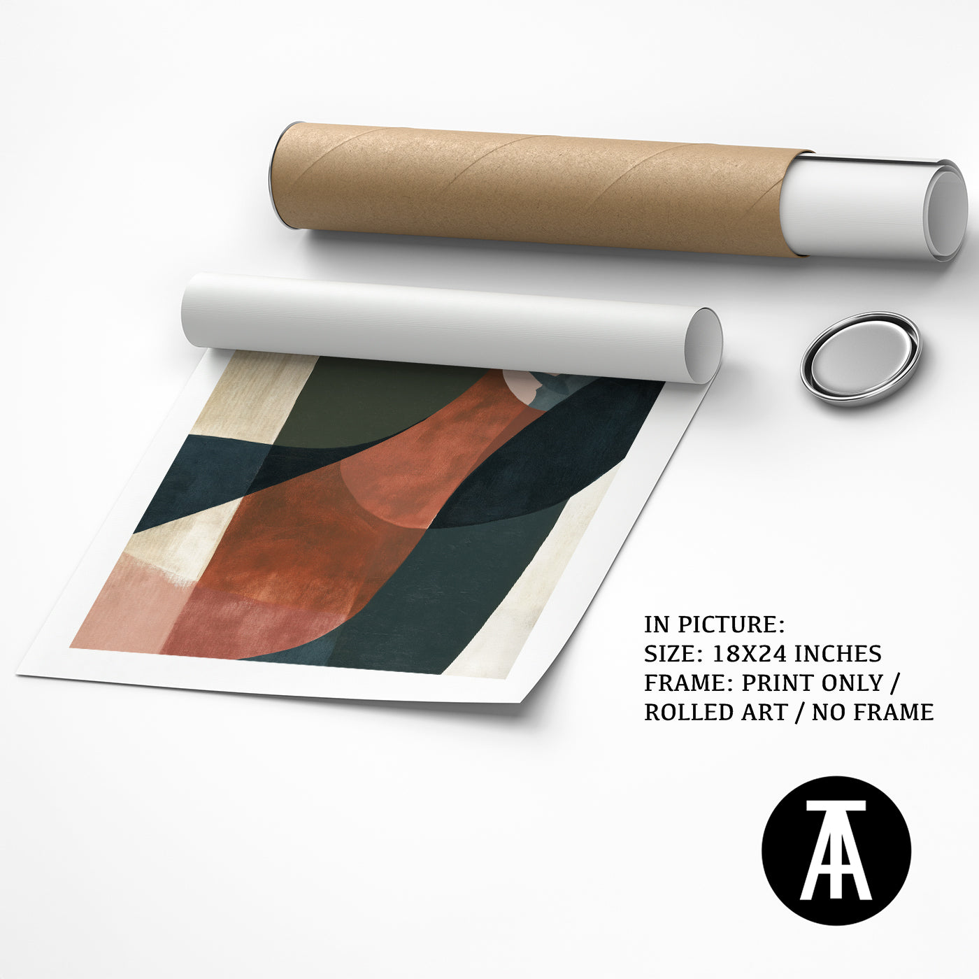 Artwork as Print Only or Rolled Art