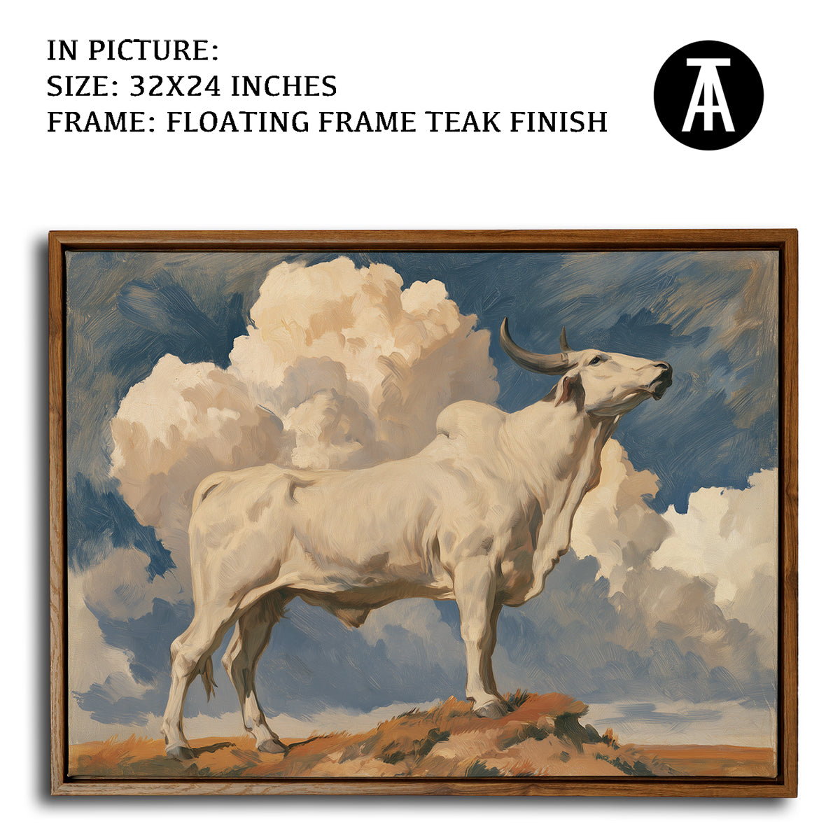 Artwork in Floating Frame