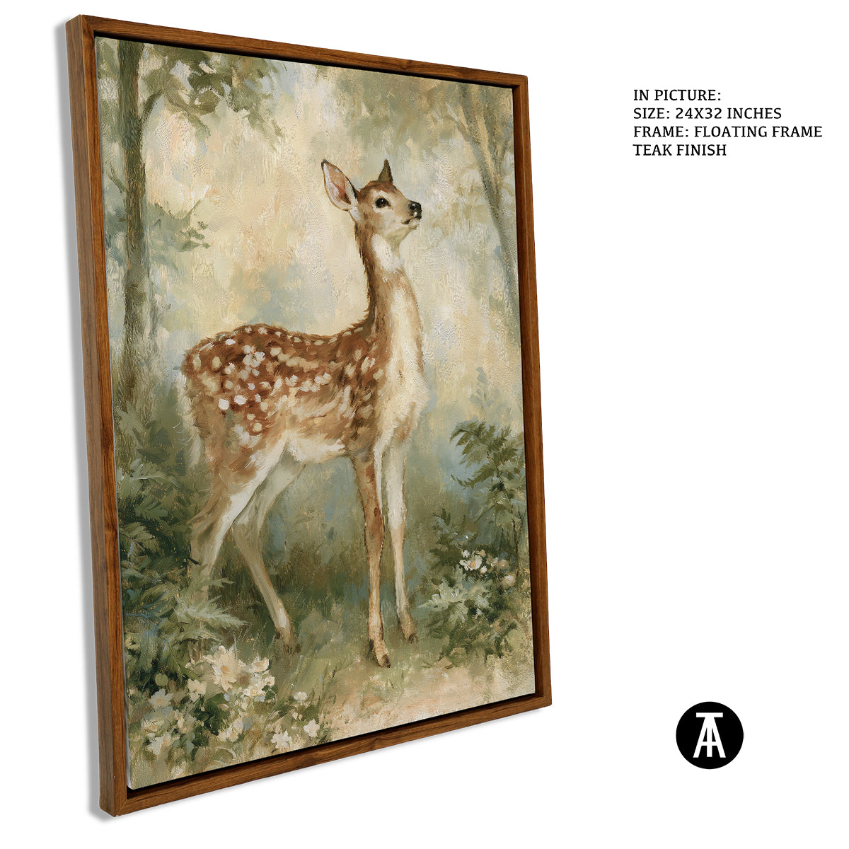 Artwork in Floating Frame