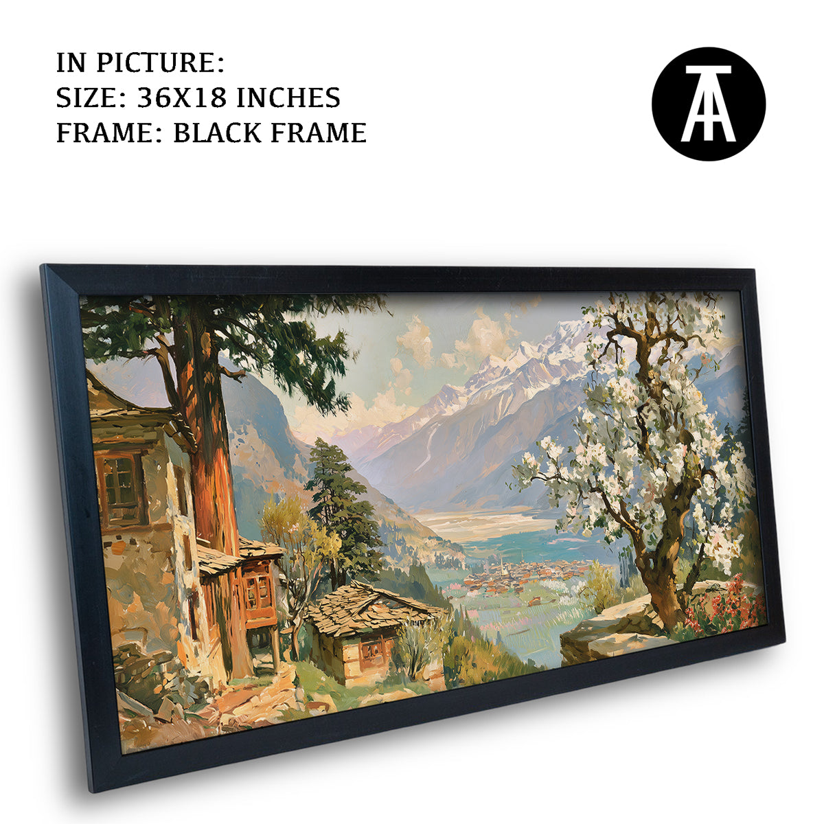 Artwork in Black Frame