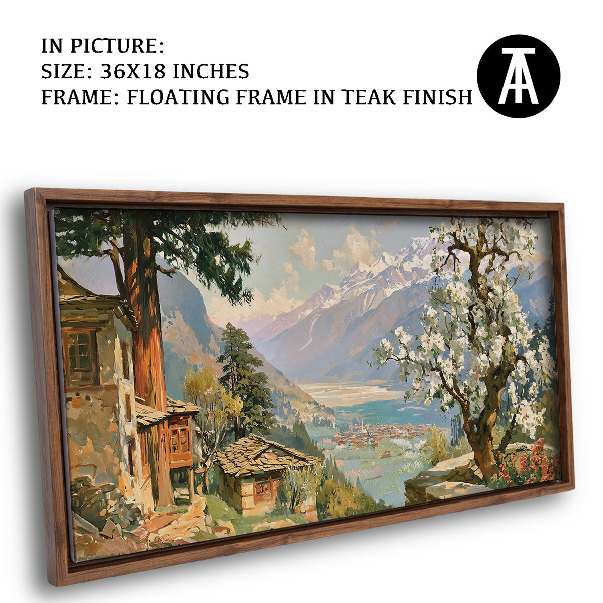 Artwork in Floating Frame