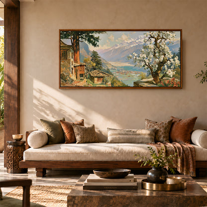Indian Artwork in a Lifestyle Setting