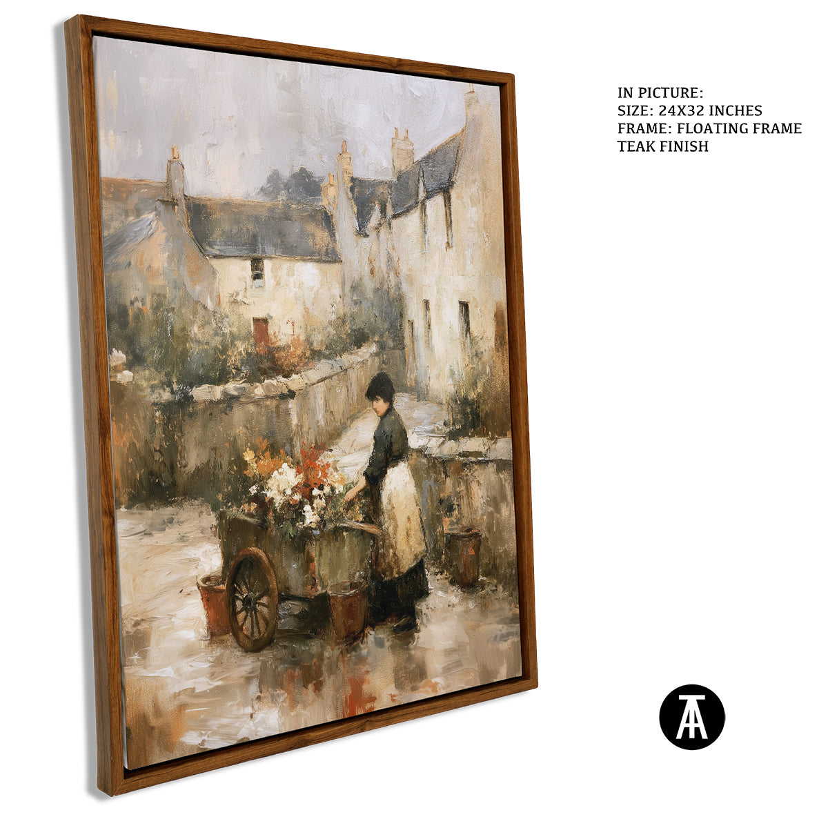 Artwork in Floating Frame