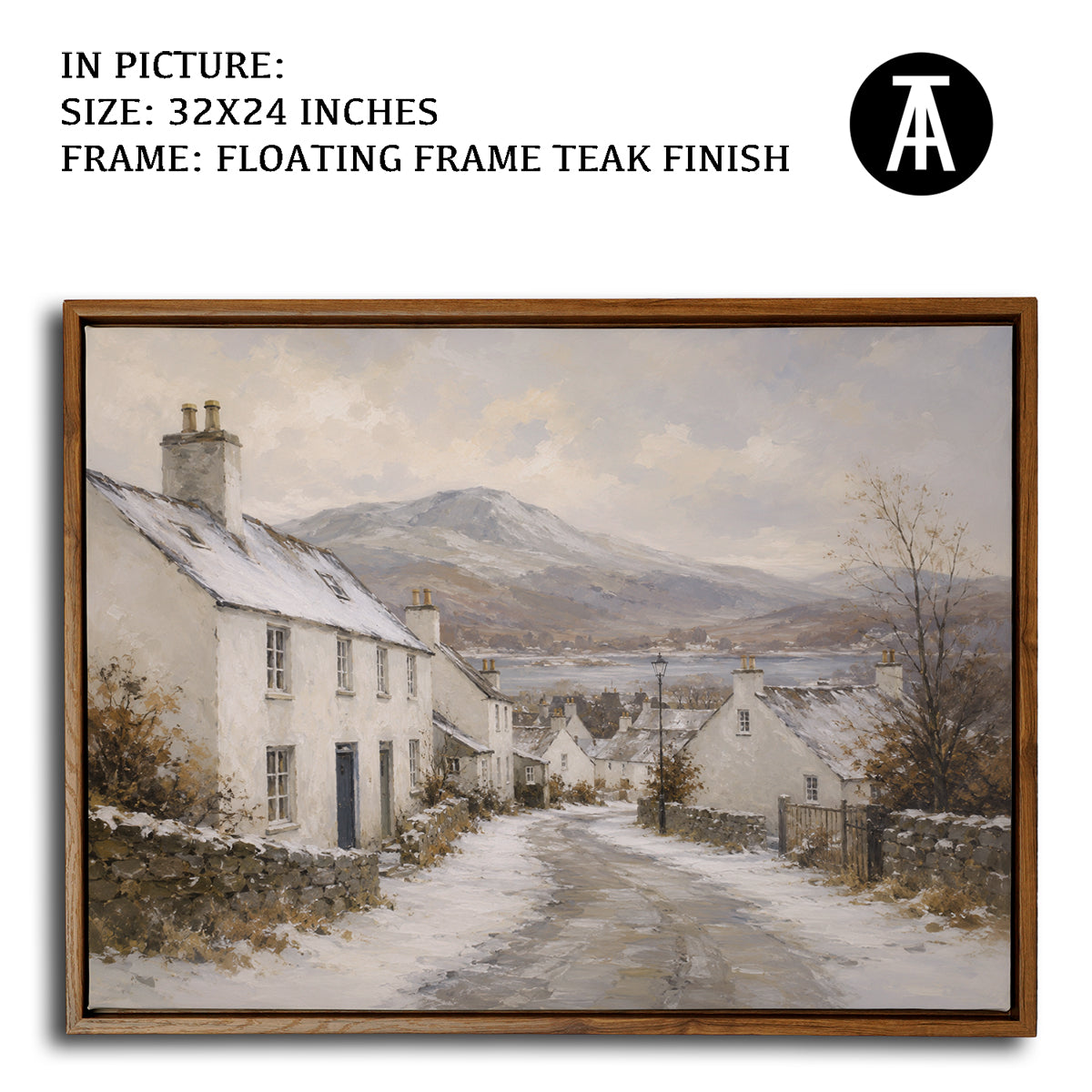 Artwork in Floating Frame