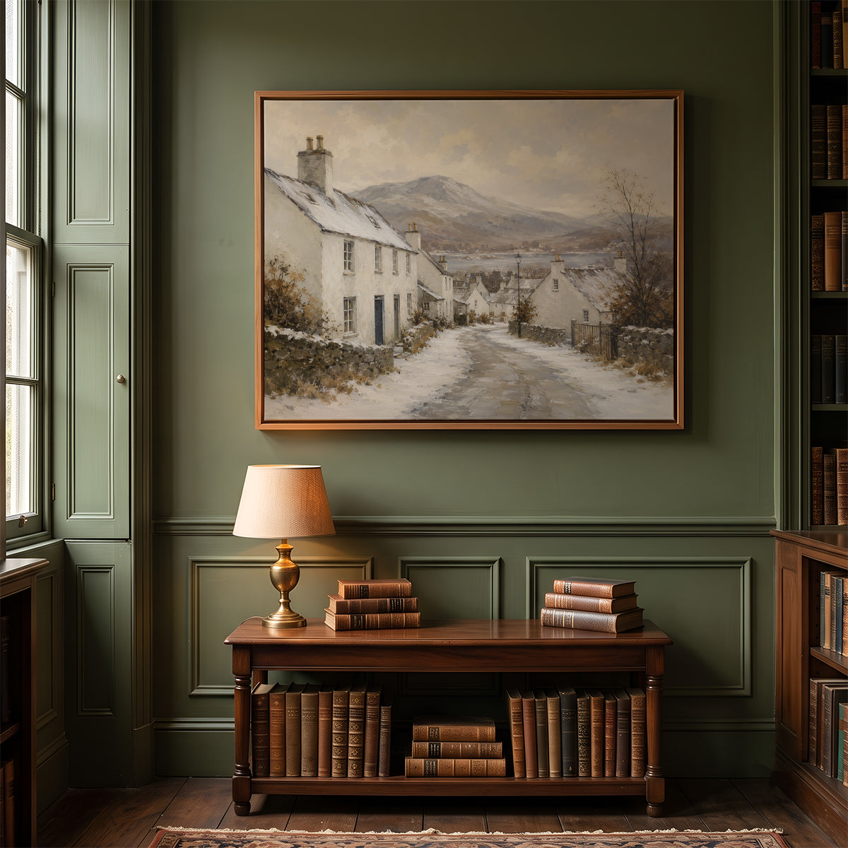 Painting in a Lifestyle Setting