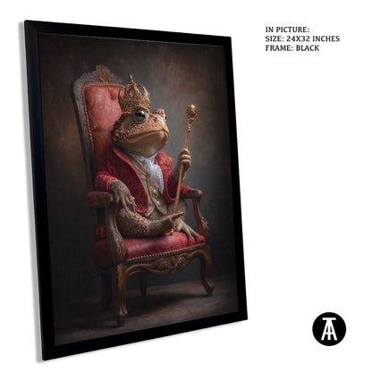 Sample Artwork in Black Frame