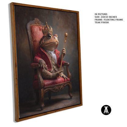 Sample Artwork in Floating Frame