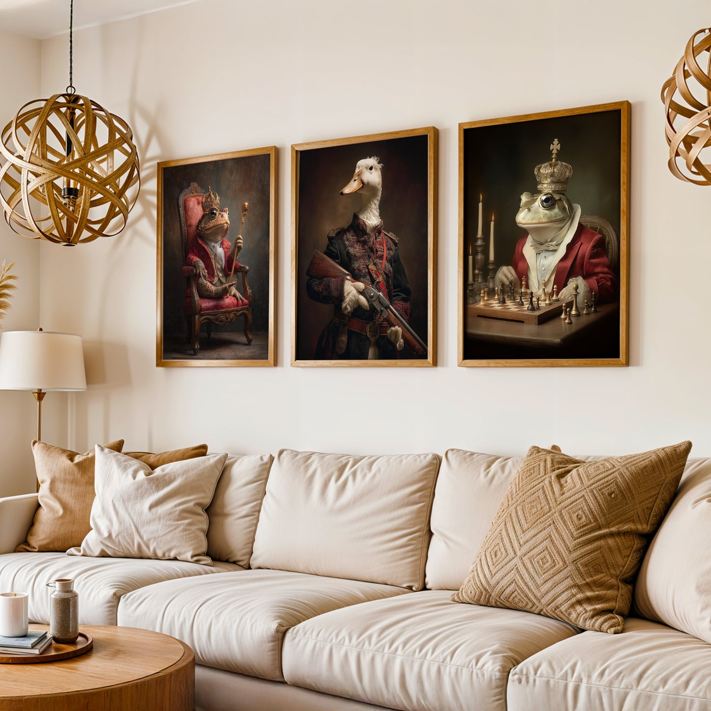 Gallery Wall Set in Lifestyle Setting