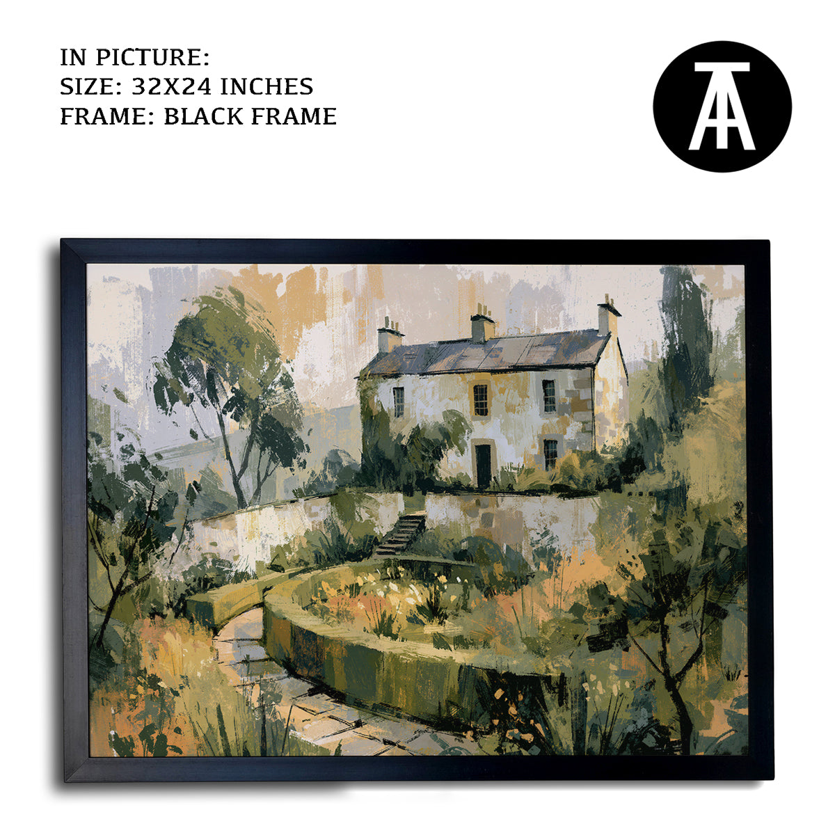 Artwork in Black Frame