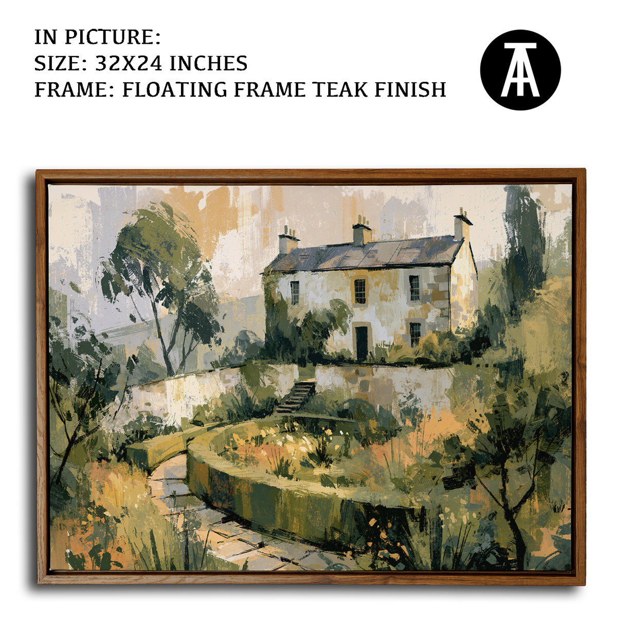 Artwork in Floating Frame