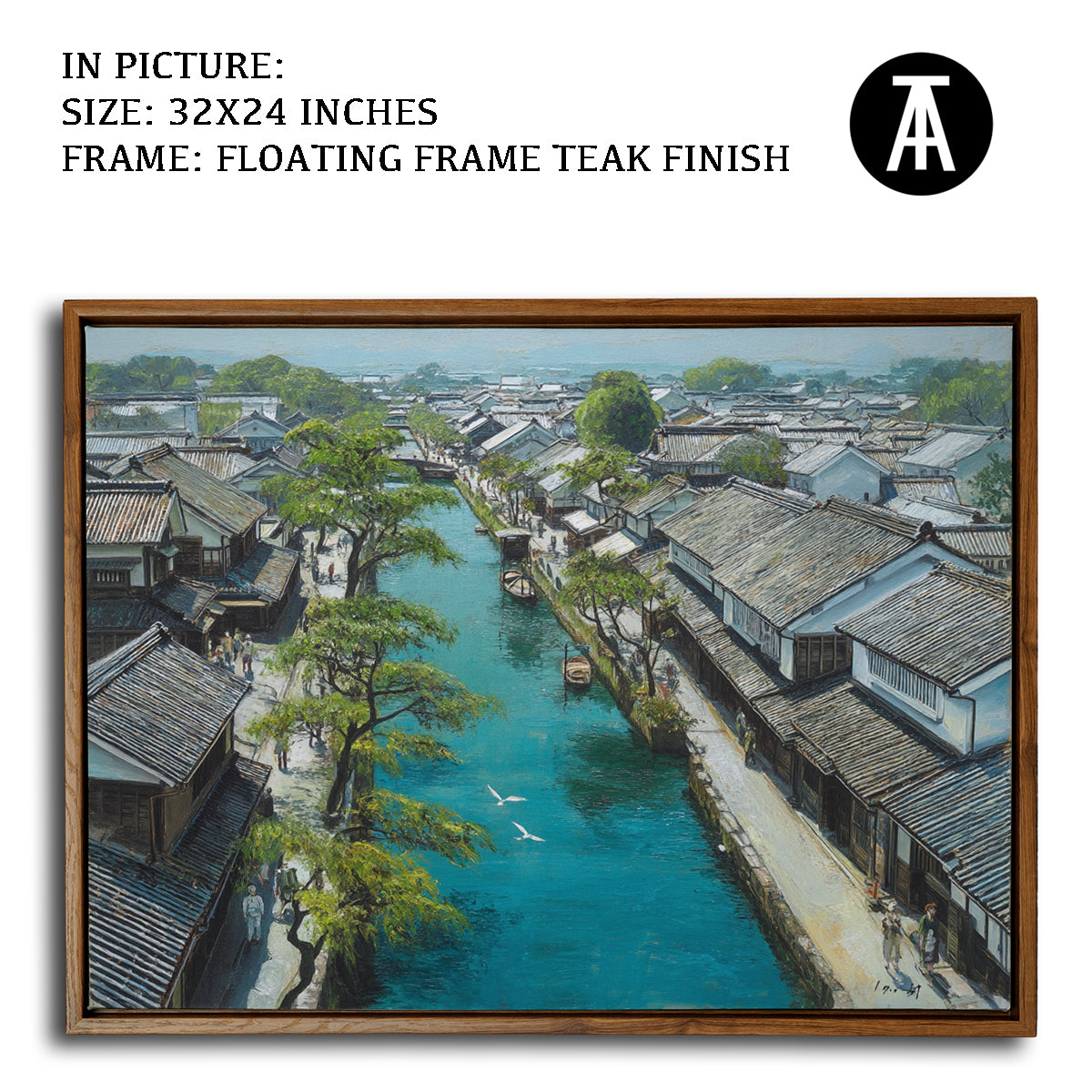 Artwork in Floating Frame