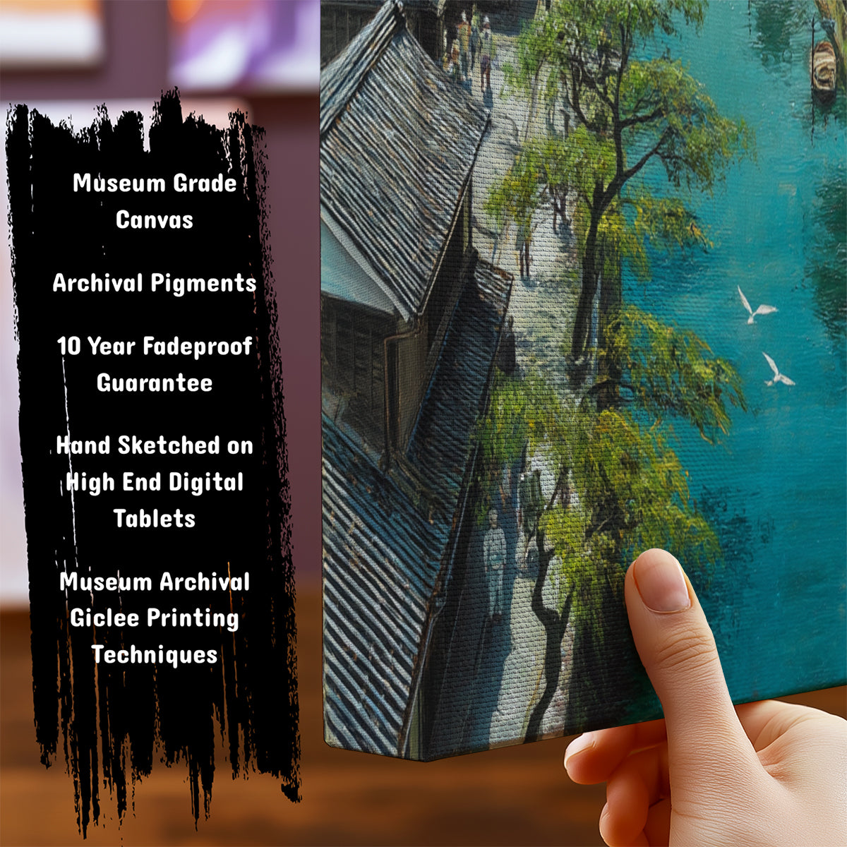 Information about Japanese Canvas Art Print