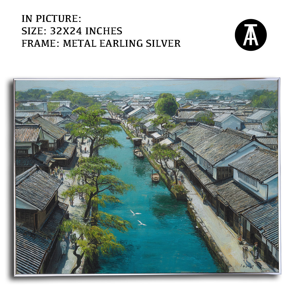 Artwork in Black Frame