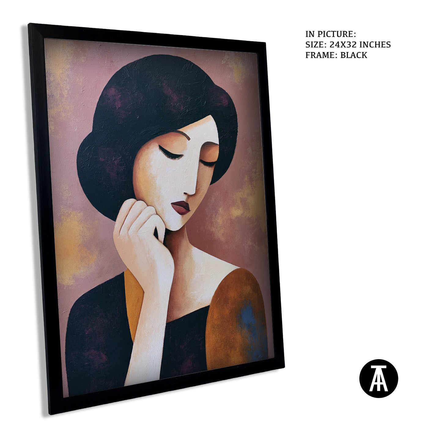 Artwork in Black Frame