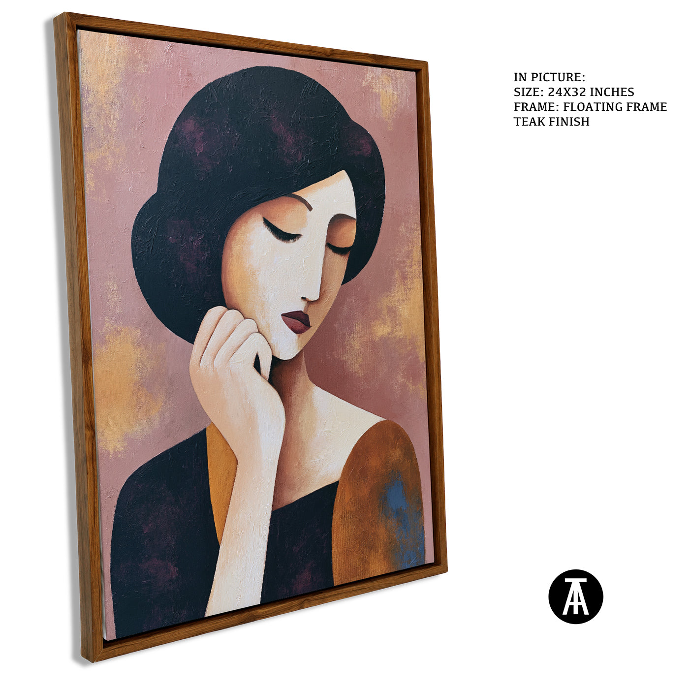 Artwork in Floating Frame