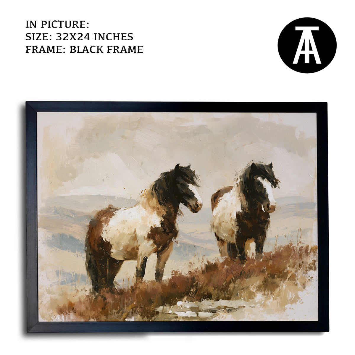 Artwork in Black Frame