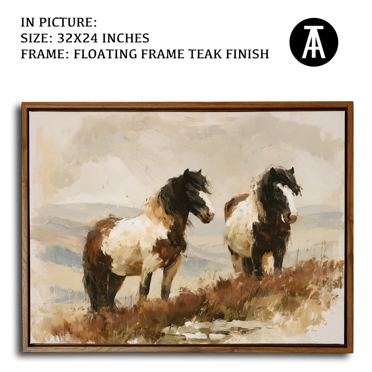 Artwork in Floating Frame