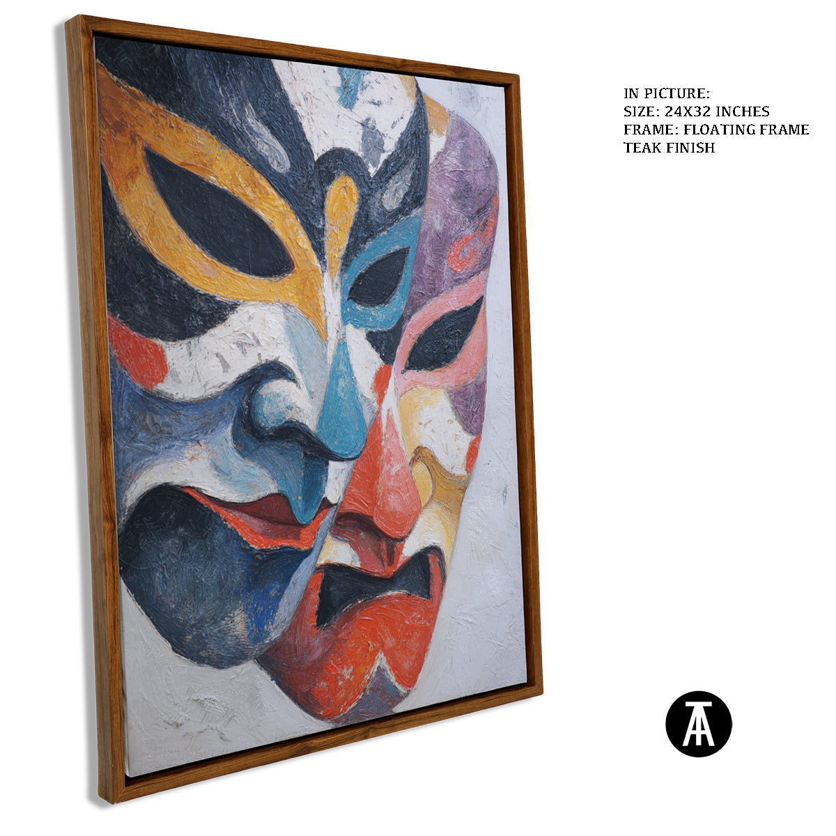 Artwork in Floating Frame