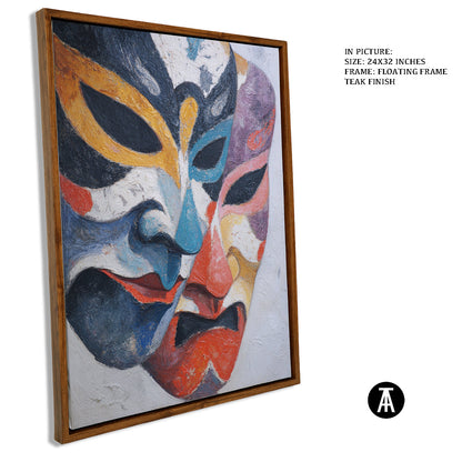 Artwork in Floating Frame