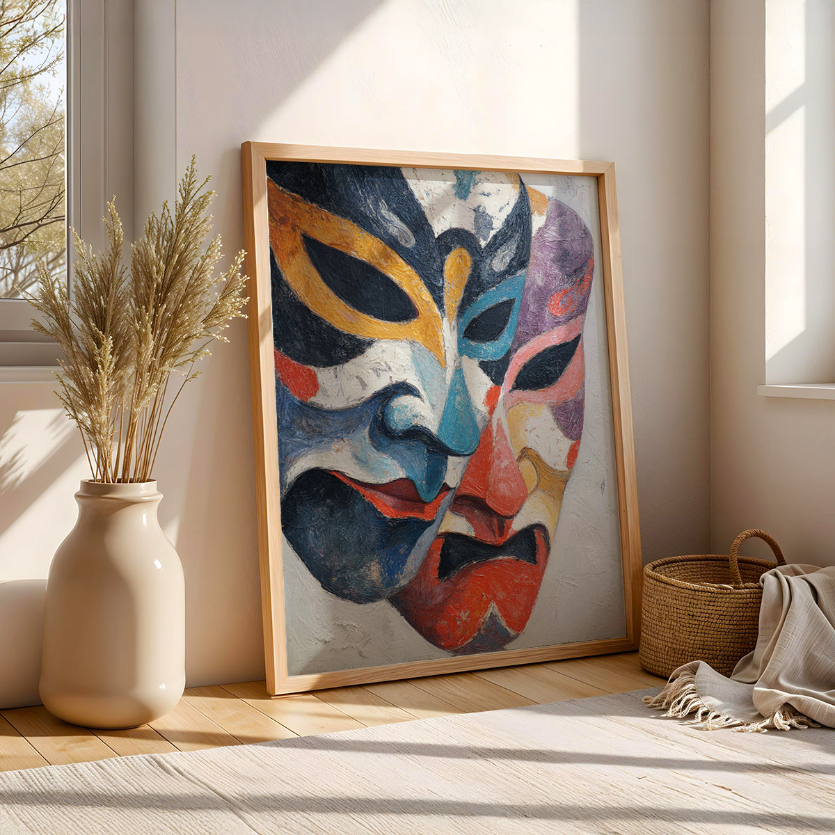 Japanese Painting in a Lifestyle Setting