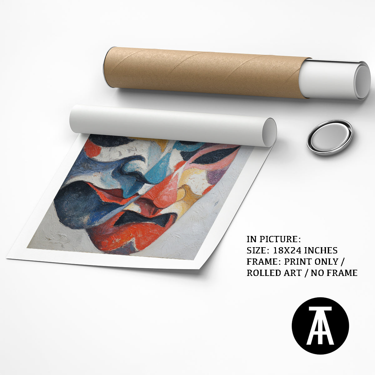 Artwork as Print Only or Rolled Art