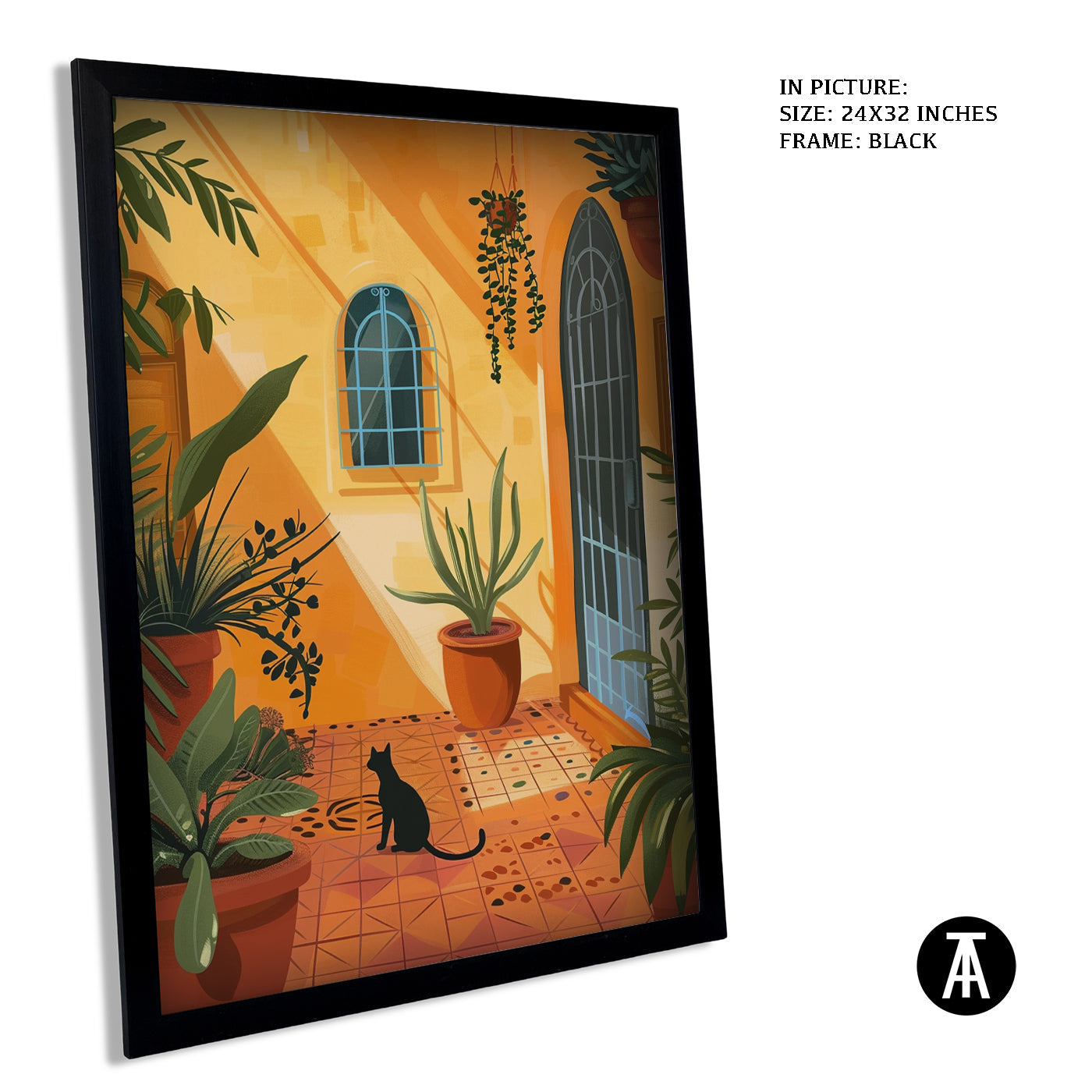 Artwork in Black Frame