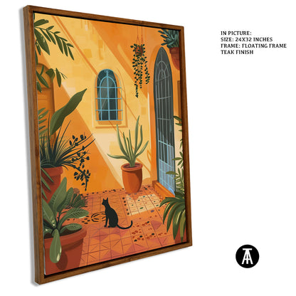 Artwork in Floating Frame