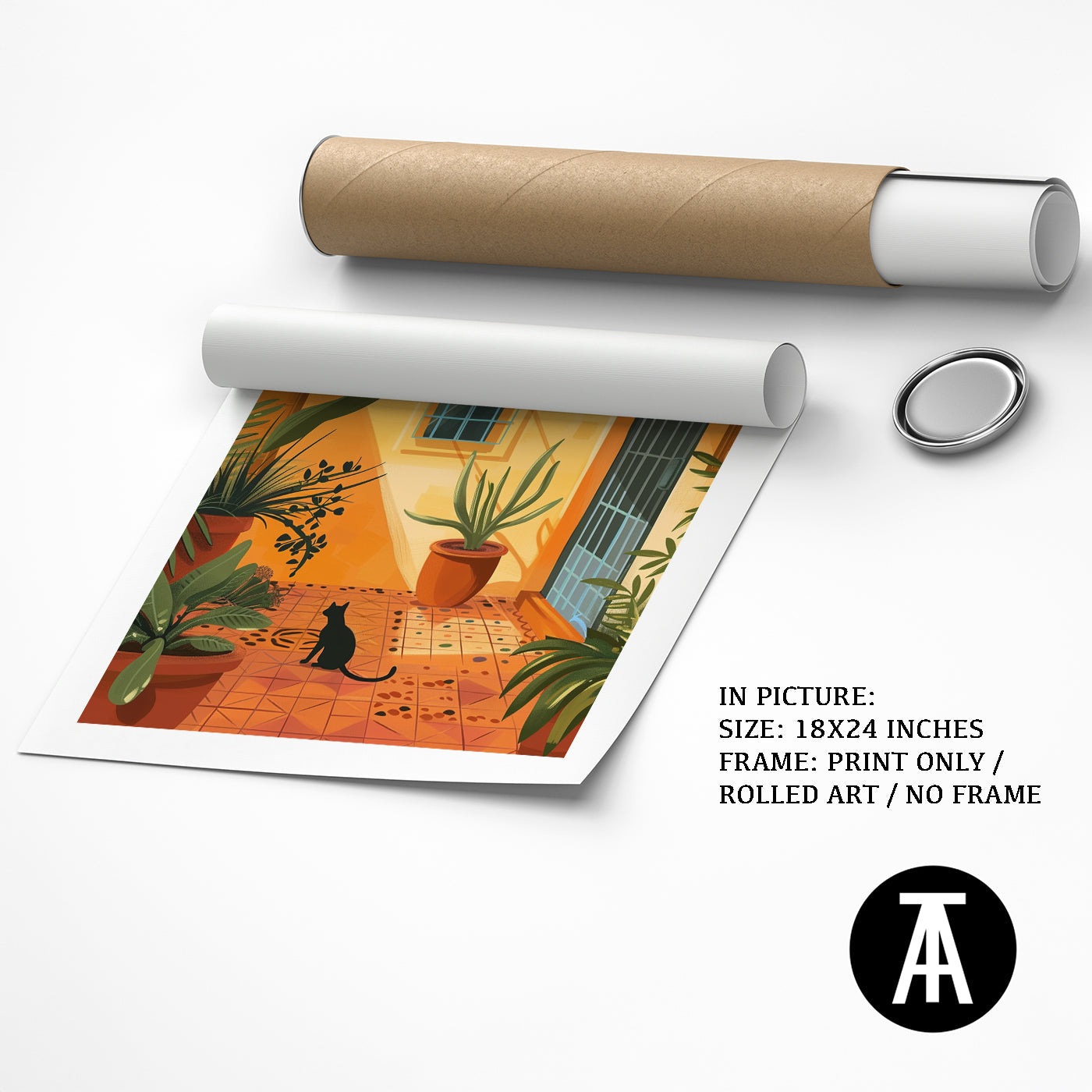 Artwork as Print Only or Rolled Art