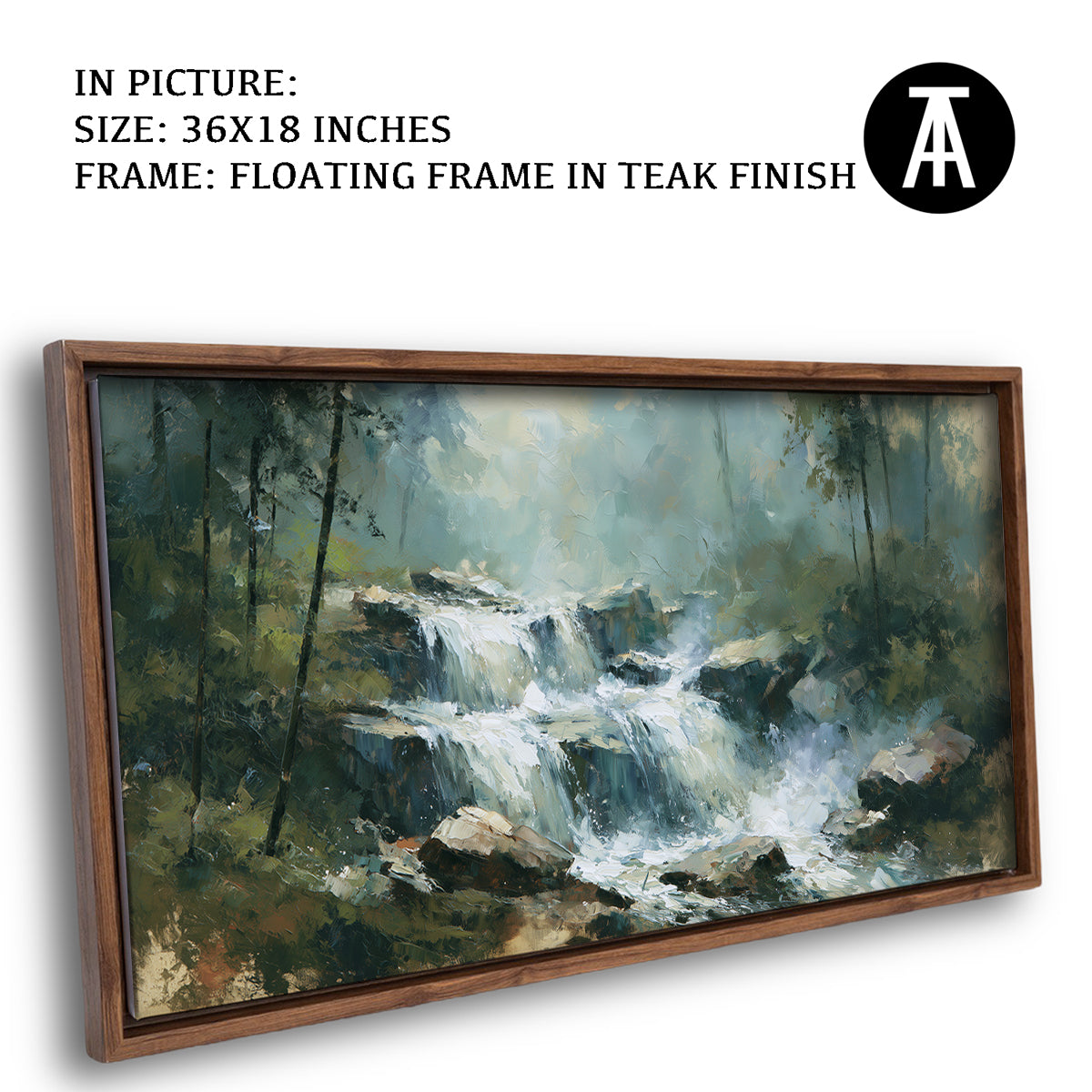 Artwork in Floating Frame