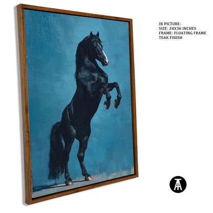 Sample Artwork in Floating Frame