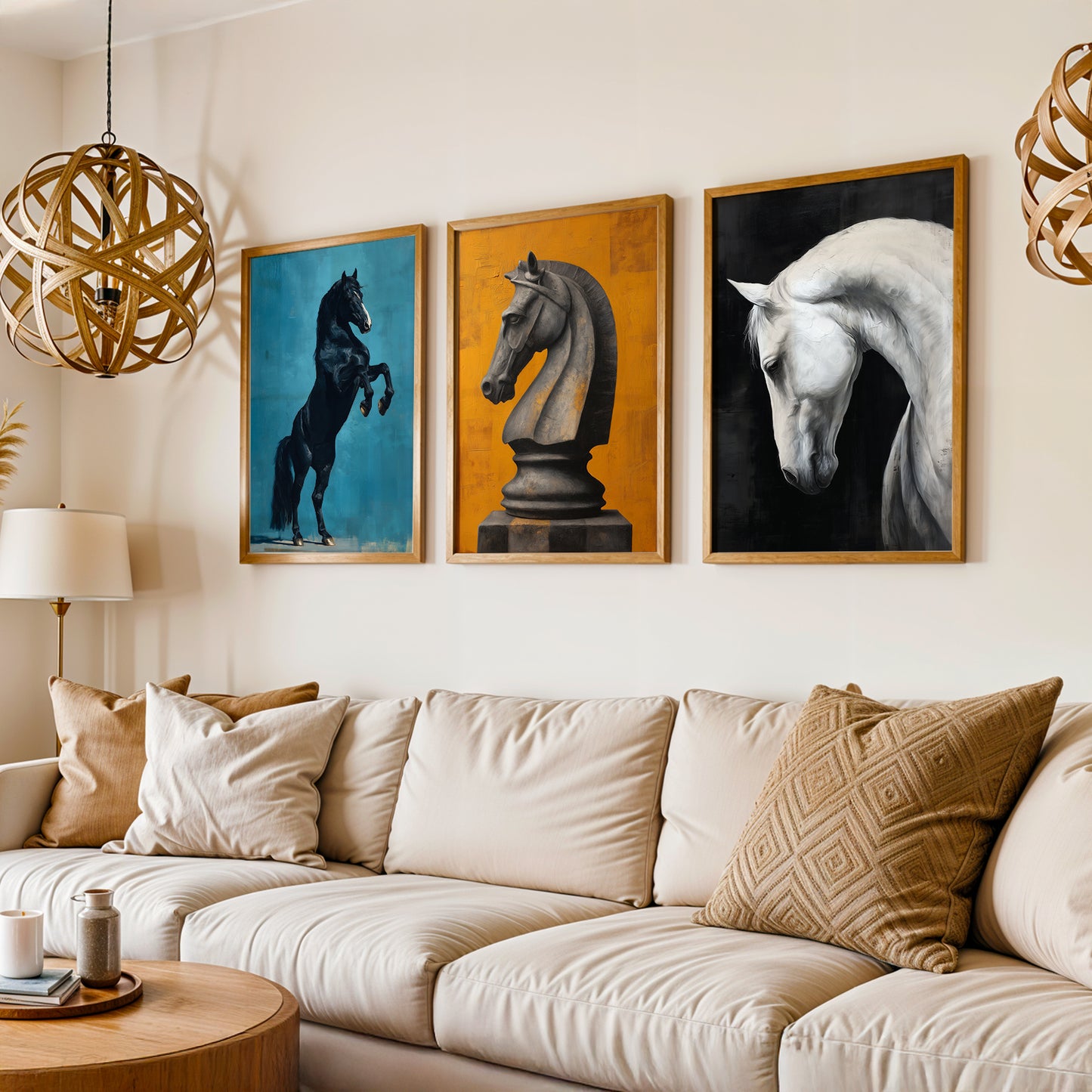 Gallery Wall Set in Lifestyle Setting