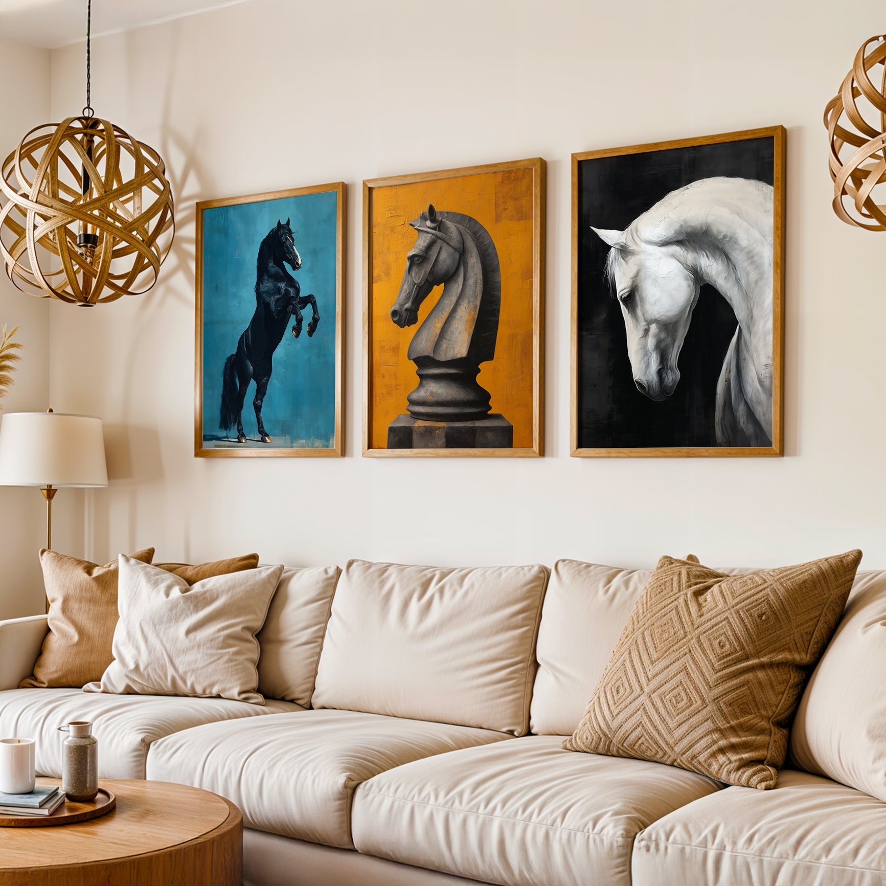 Gallery Wall Set in Lifestyle Setting