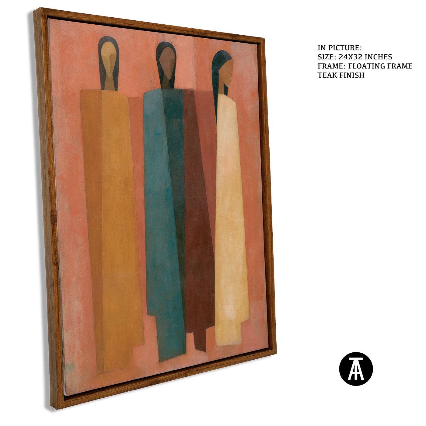Artwork in Floating Frame