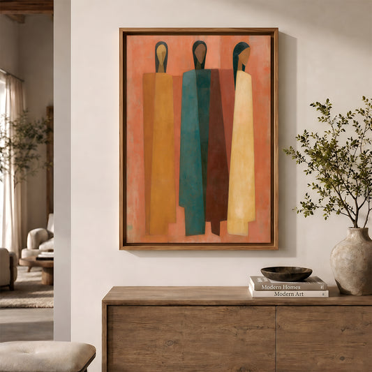 Painting in a Lifestyle Setting
