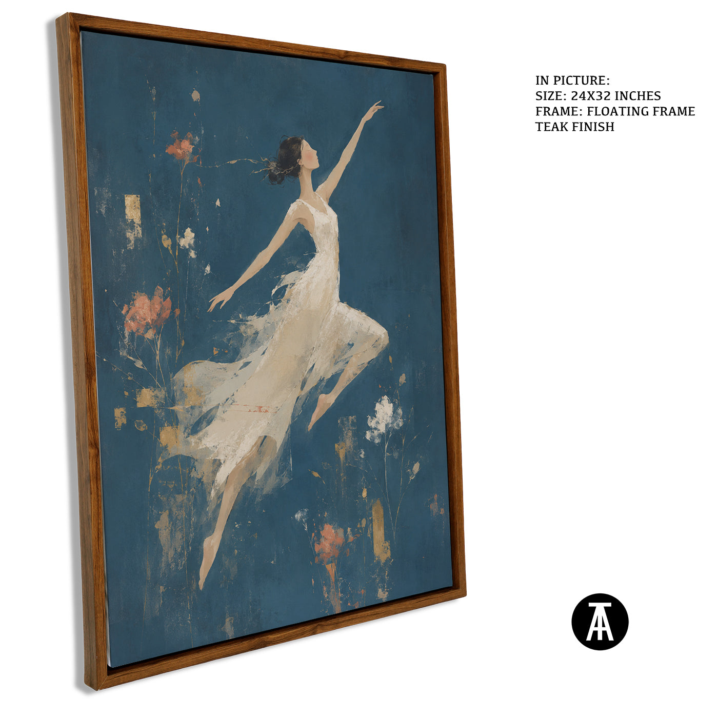 Artwork in Floating Frame