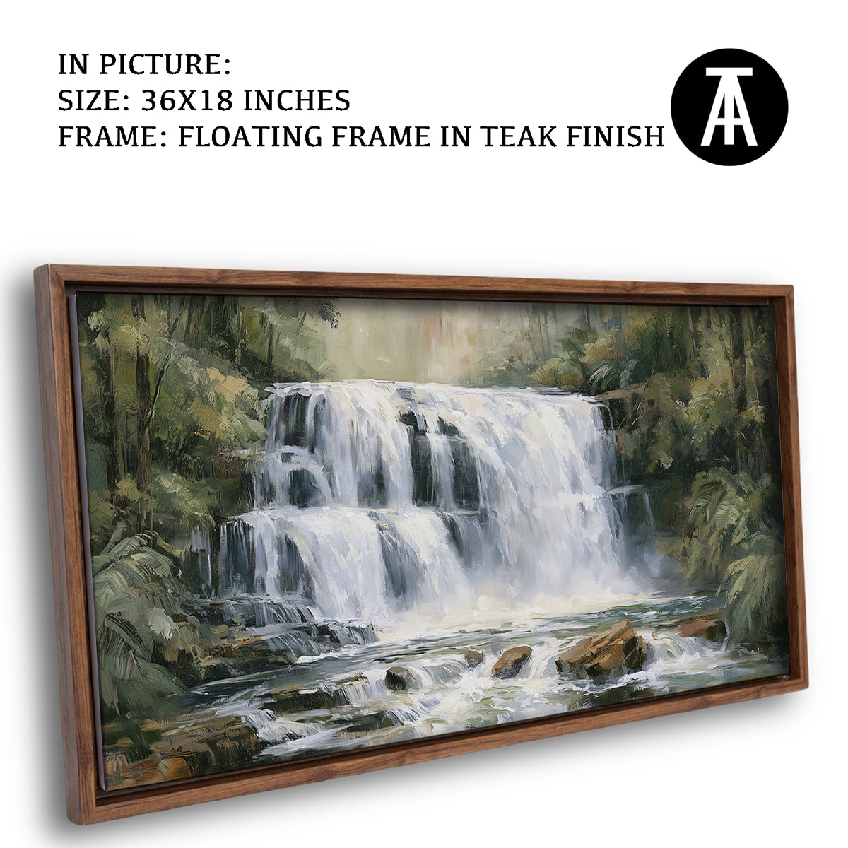 Artwork in Floating Frame