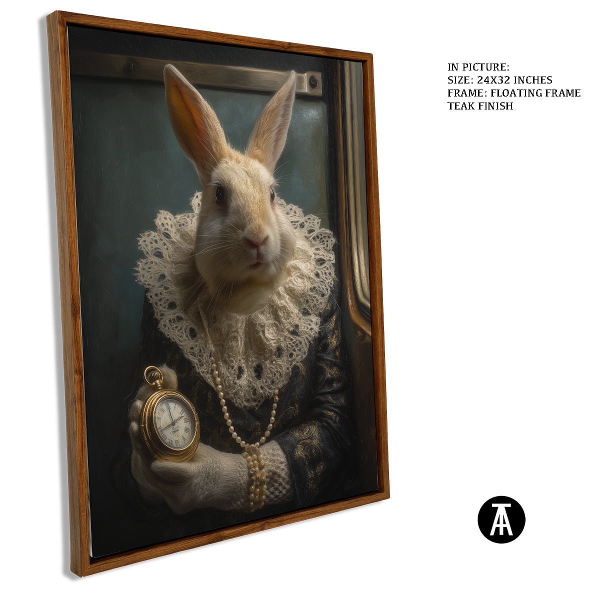 Artwork in Floating Frame