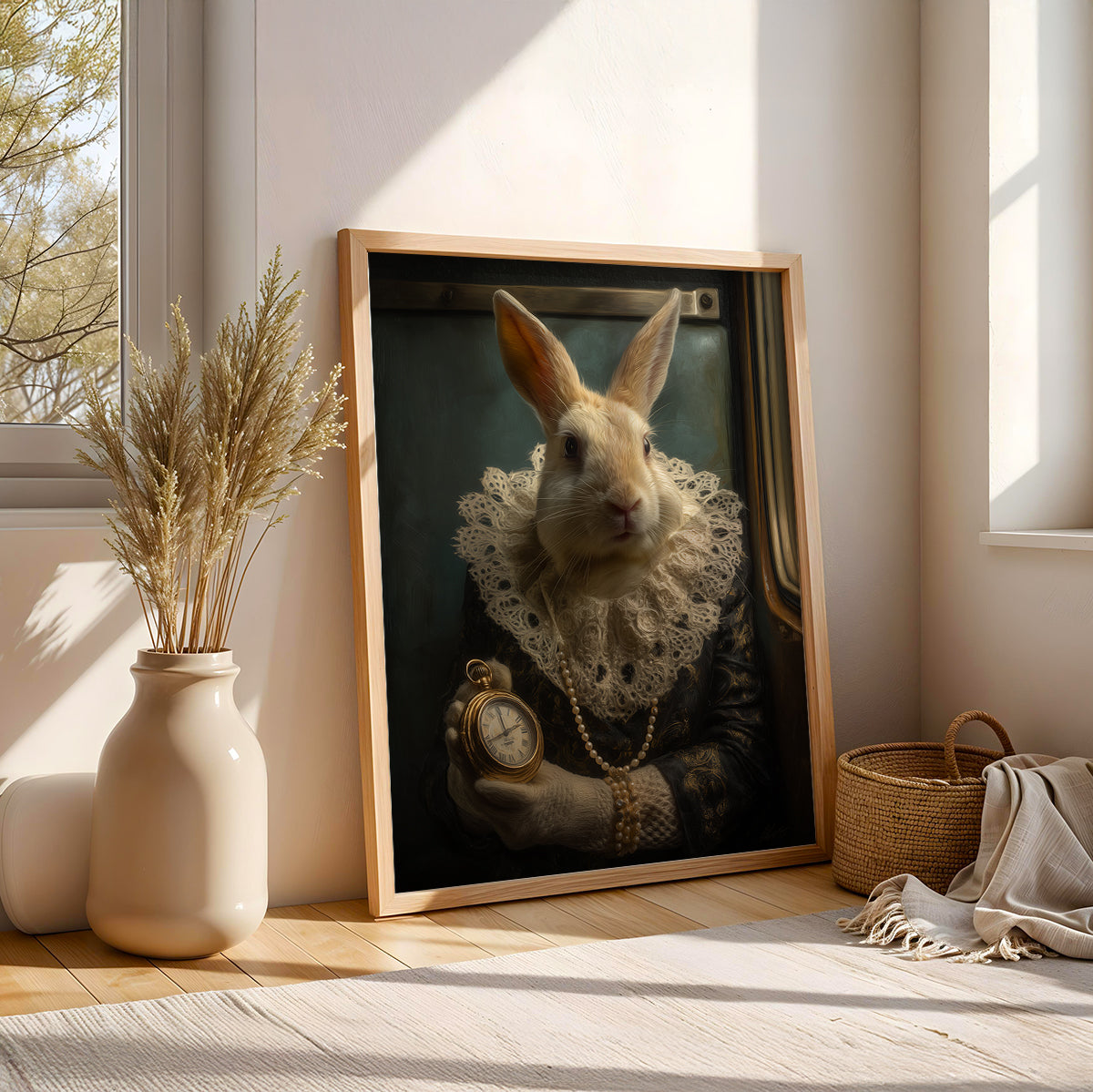 Painting in a Lifestyle Setting