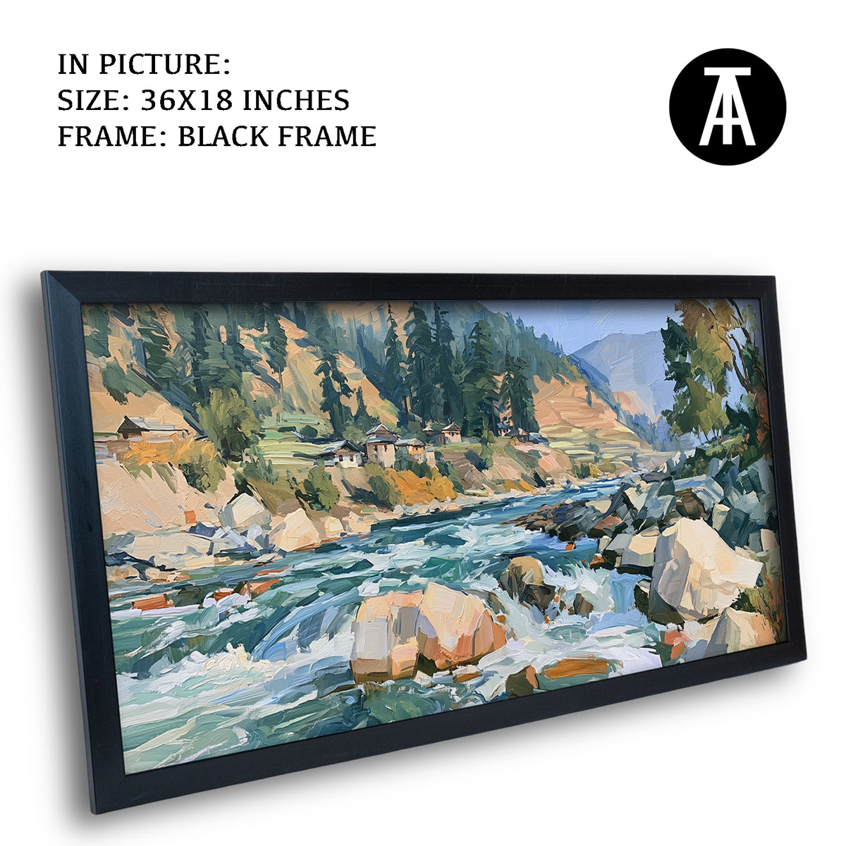 Artwork in Black Frame