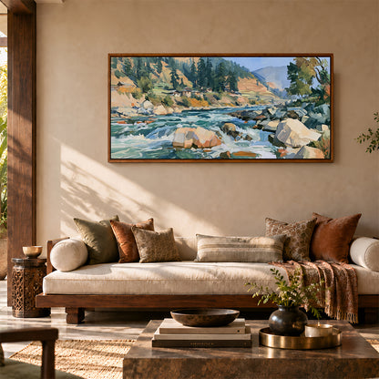 Indian Artwork in a Lifestyle Setting