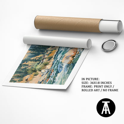 Artwork as Print Only or Rolled Art