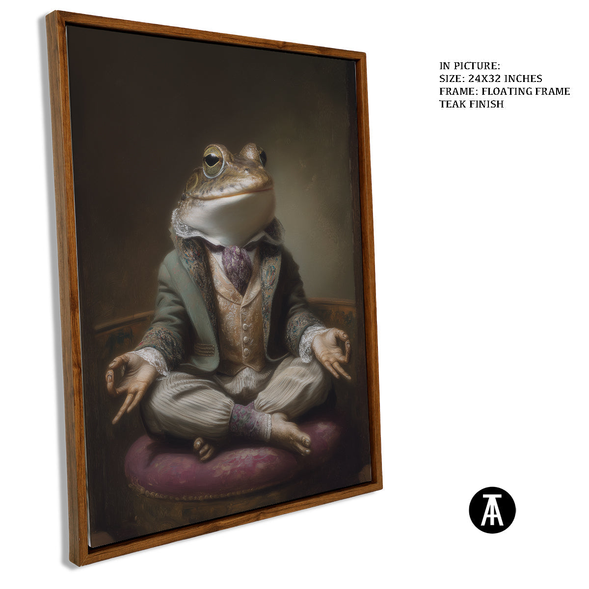 Artwork in Floating Frame