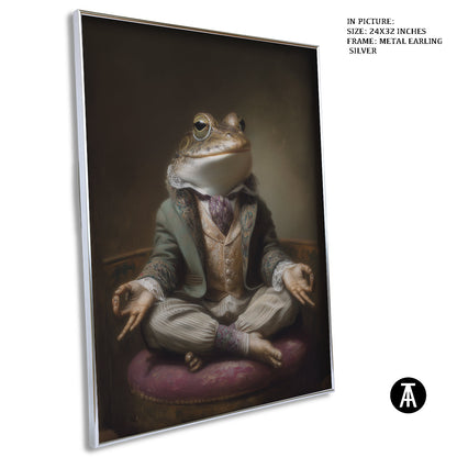 Artwork in Metal Earling Silver Frame