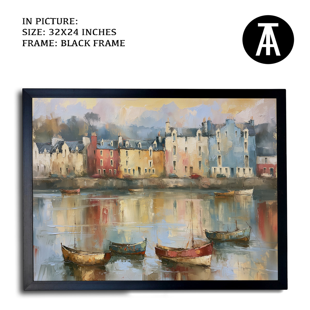 Artwork in Black Frame