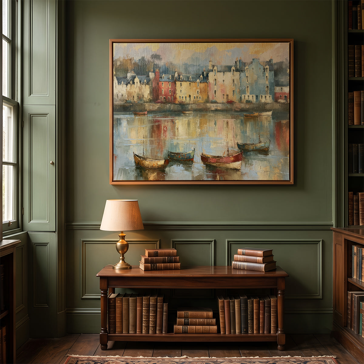 Painting in a Lifestyle Setting
