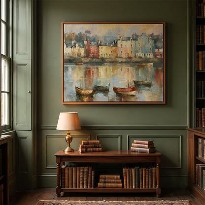 Painting in a Lifestyle Setting